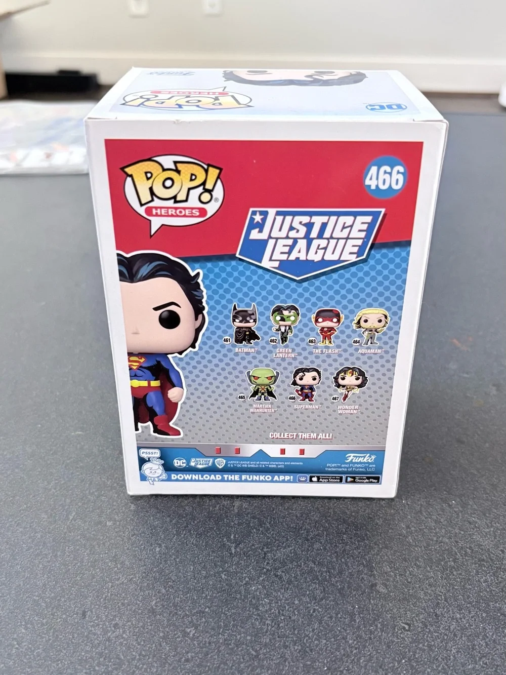 Funko Pop! Heroes Justice League Superman (Blue / Red / Yellow)